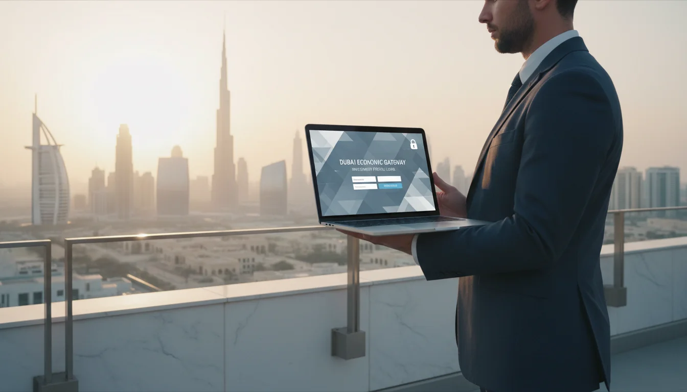 Invest in Dubai login portal guide for business setup in Dubai”