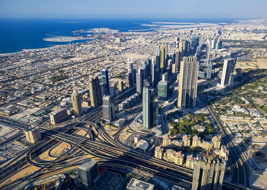 كيفية اختيار موقع الشركة في دبي
