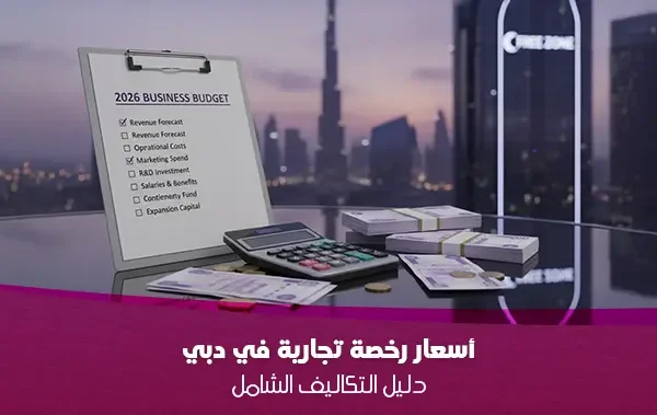 أسعار رخصة تجارية في دبي 2026: دليل التكاليف الشامل