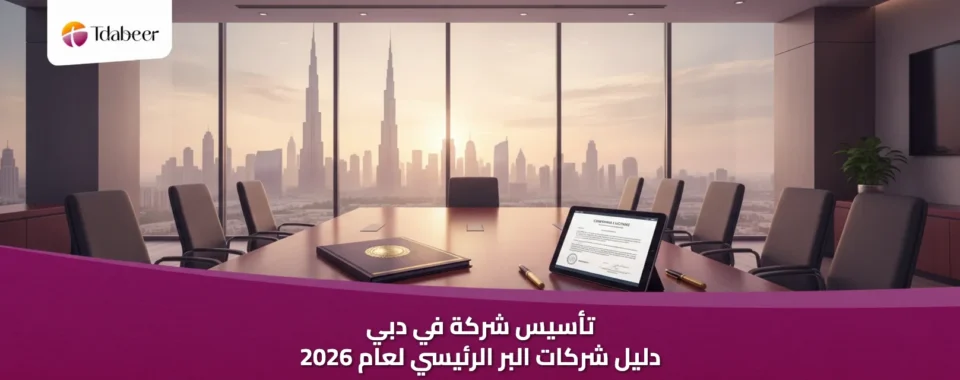 تأسيس شركة في دبي البر الرئيسي
