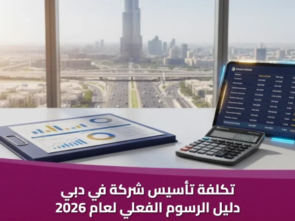 تكلفة تأسيس شركة في دبي: دليل الرسوم الفعلي لعام 2026