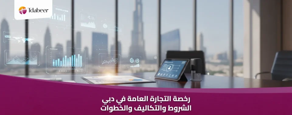 رخصة التجارة العامة في دبي: الشروط والتكاليف والخطوات لعام 2026